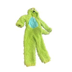 Monster Hooded Jumpsuit Halloween Costume size 4-5T